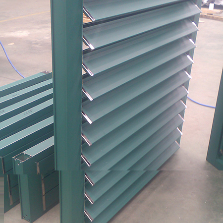 Hollow flat shutters